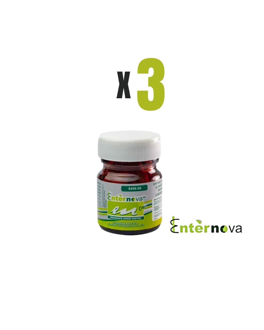 Promoción 3 caps 30g