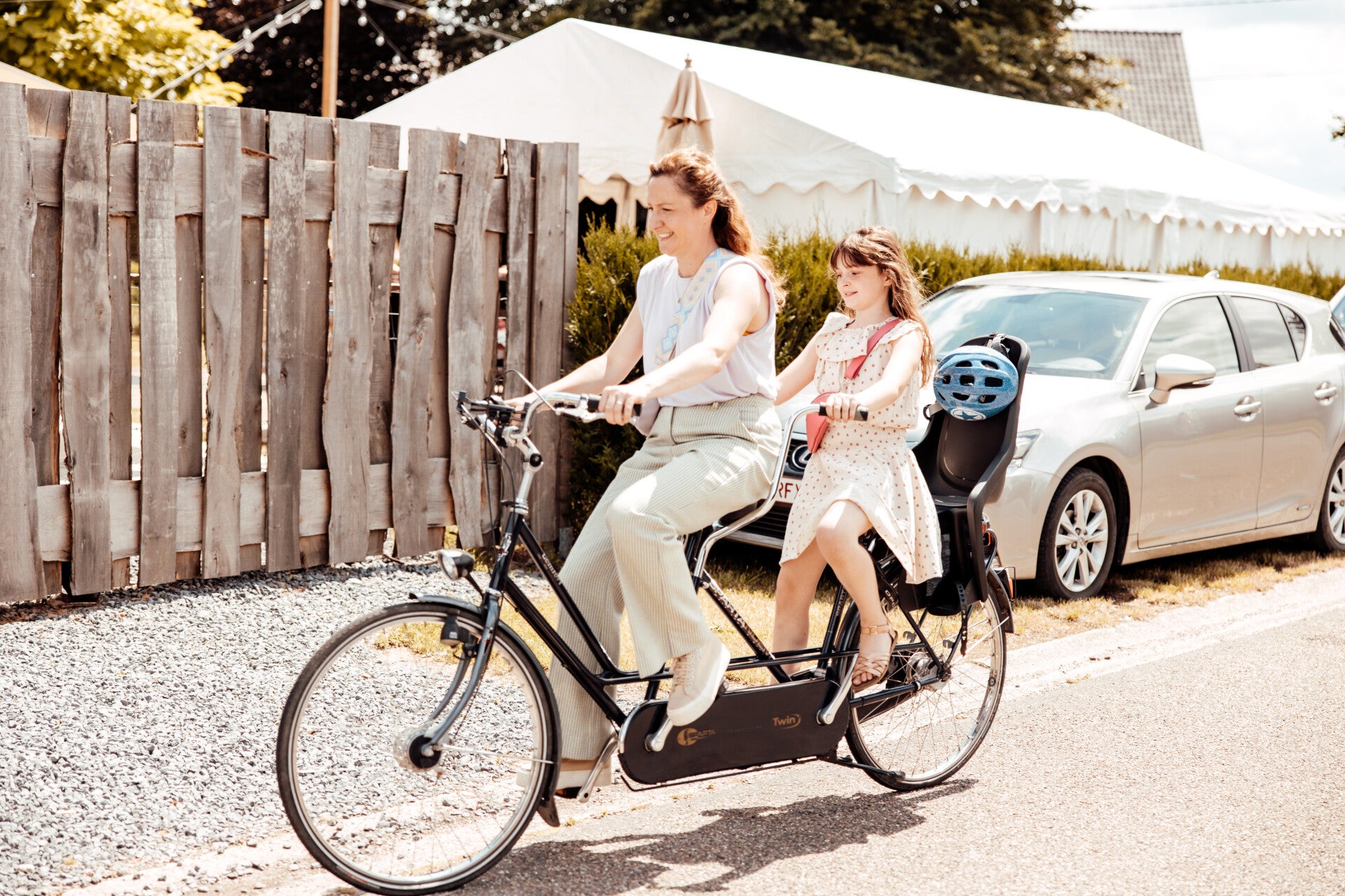 Fietsen door de heide