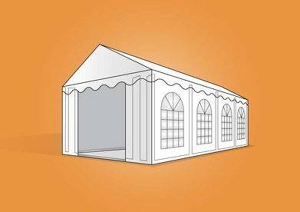Classic plus PVC tent 5x8m
