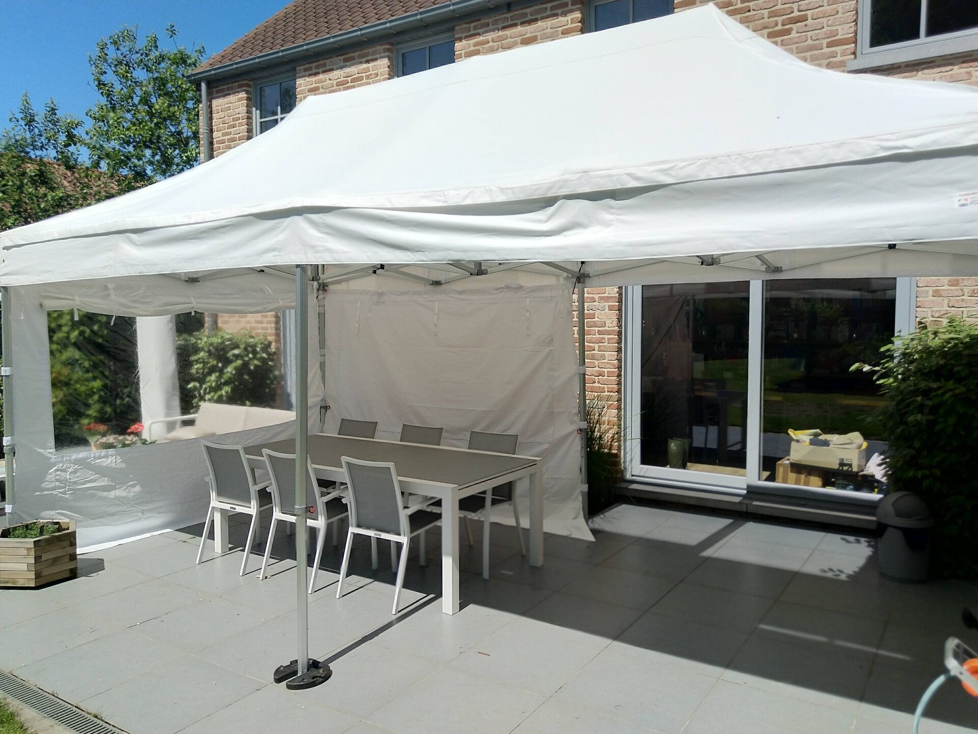 Feestpakket 3x6m vouwtent 18 personen