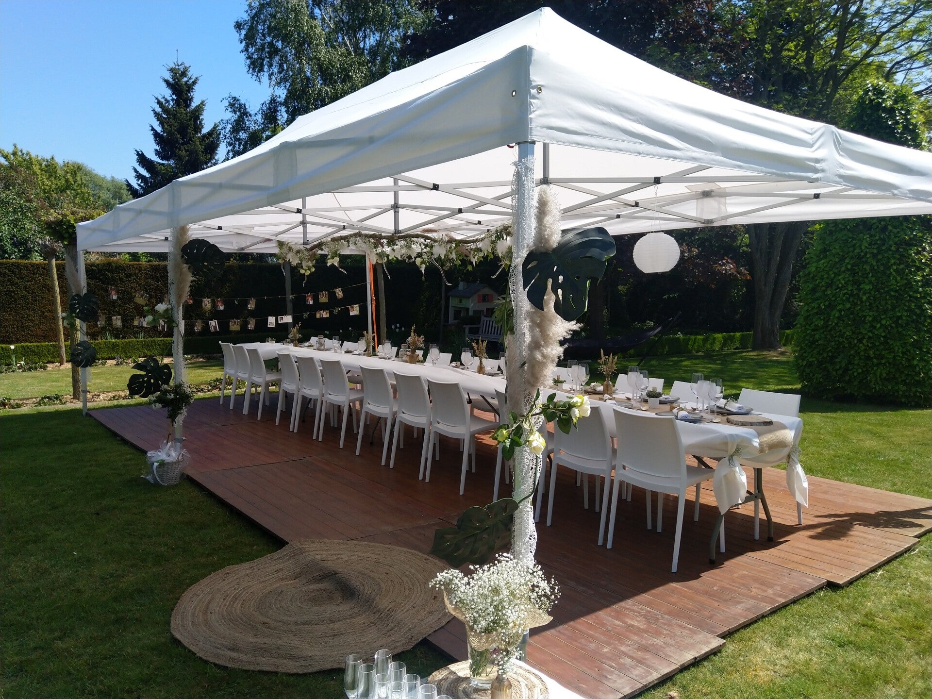 LUXE 4x8m 24 personen