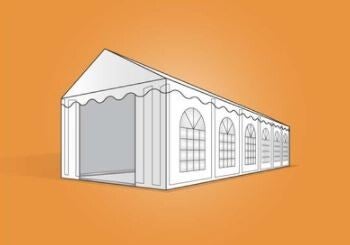 Premium PVC tent 5x12m