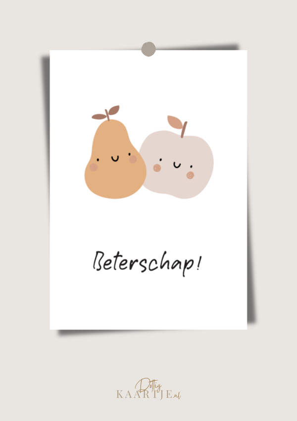 Wenskaart - beterschap