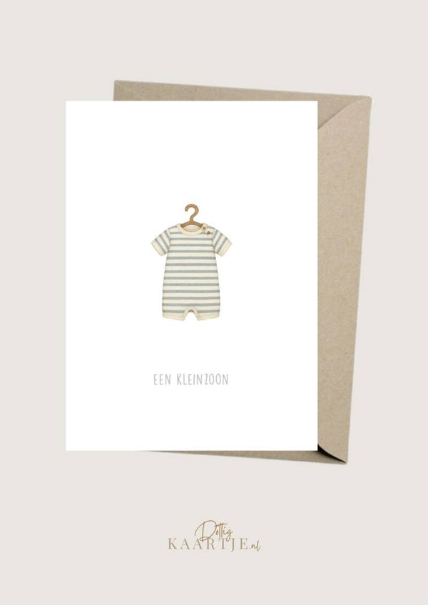 Wenskaart - Een kleinzoon