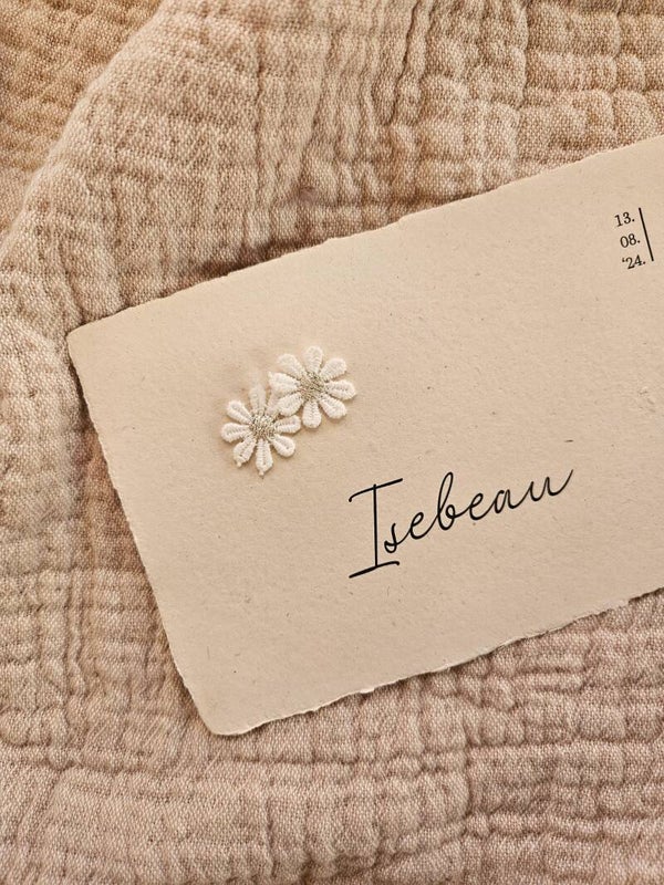 Handgeschept papier - Isebeau