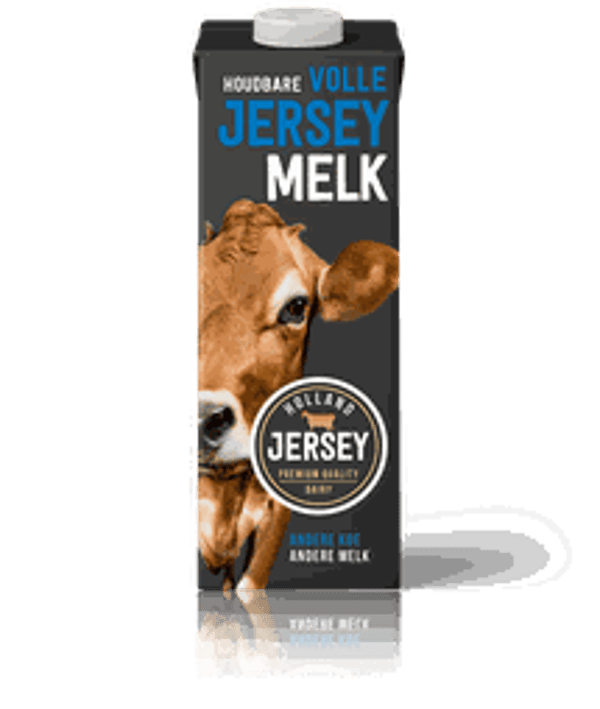 Jersey melk, per tray