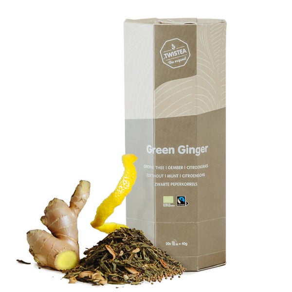 TwisTea Green Ginger BIO Fairtrade