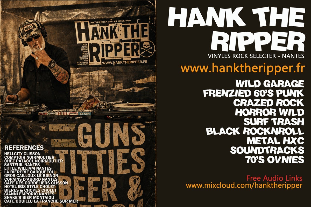 Affiche BARBATRE BIKE WEEK - Concert Live DC DERHEL & MISTER BIG DAN + DJ SET HANK THE RIPPER