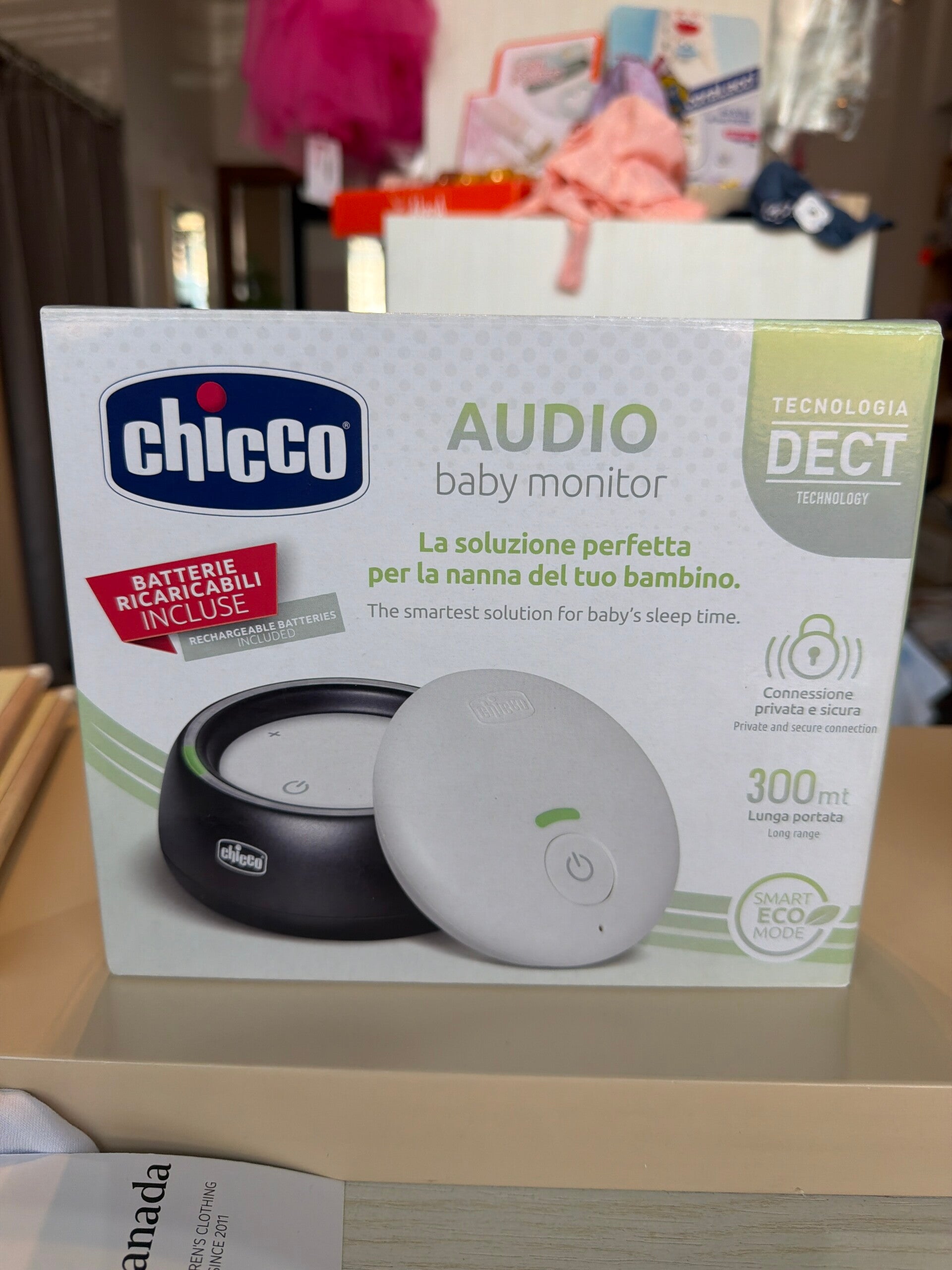 Audio baby monitor