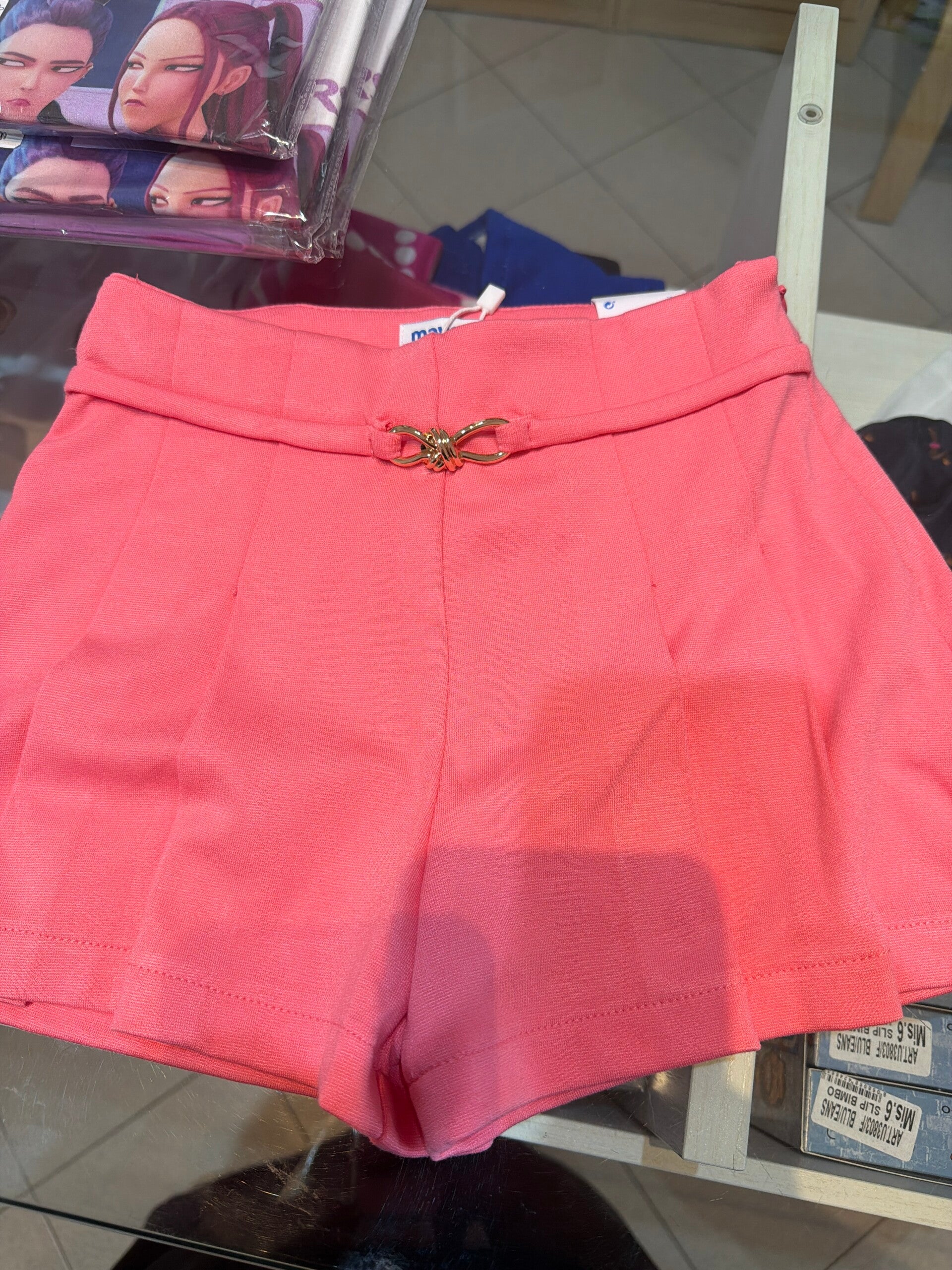 Pantaloncino fucsia