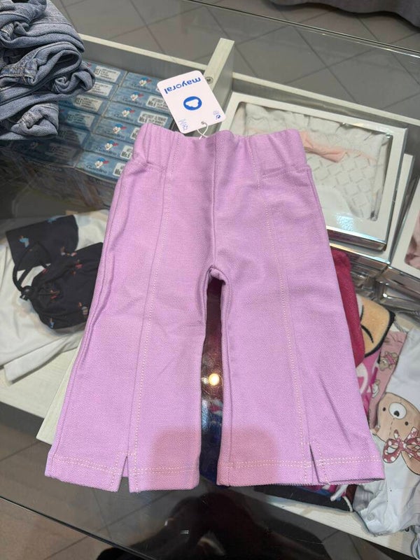 Pantalone zampa lilla