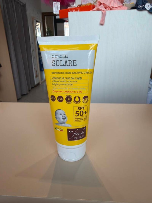 Crema solare 50+