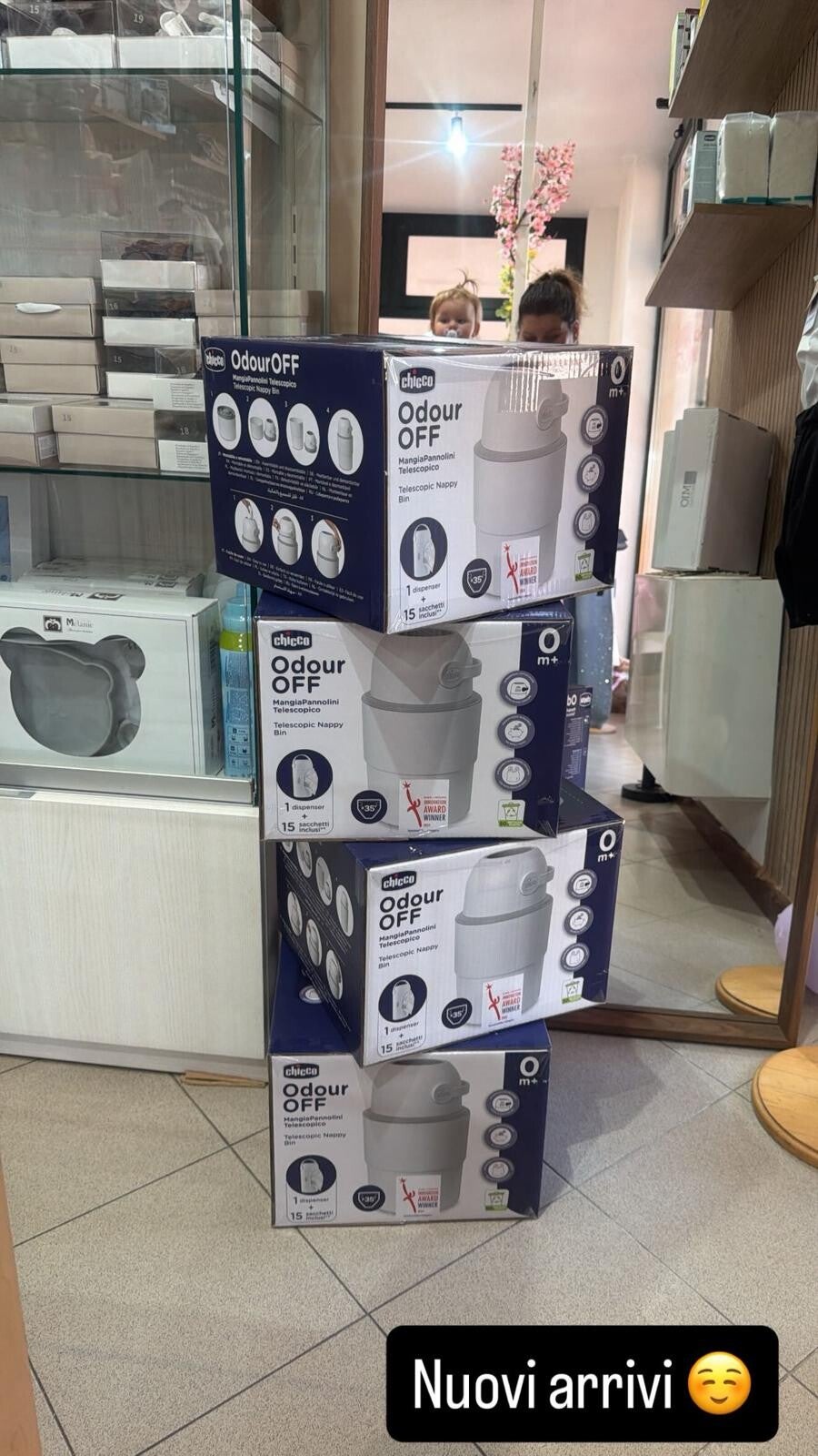 Chicco mangia pannolini
