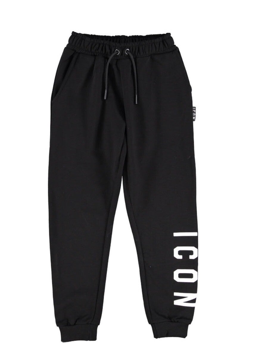 Pantalone tuta nero