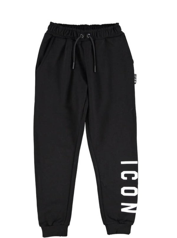 Pantalone tuta nero