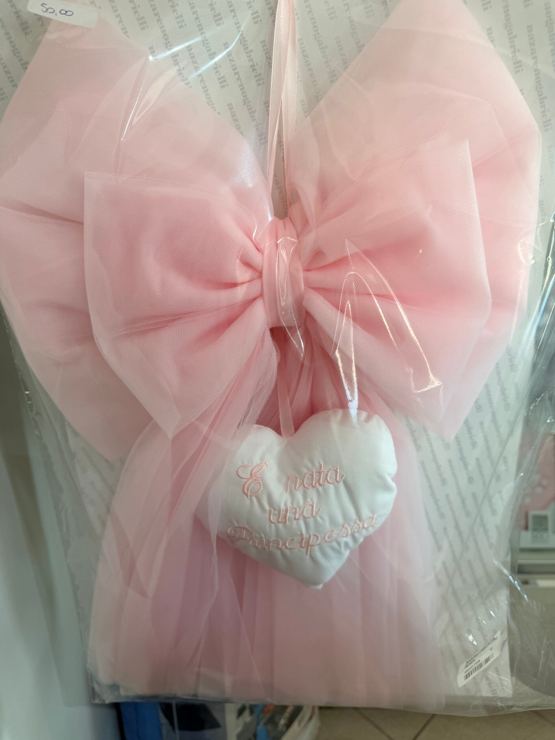 fiocco nascita rosa