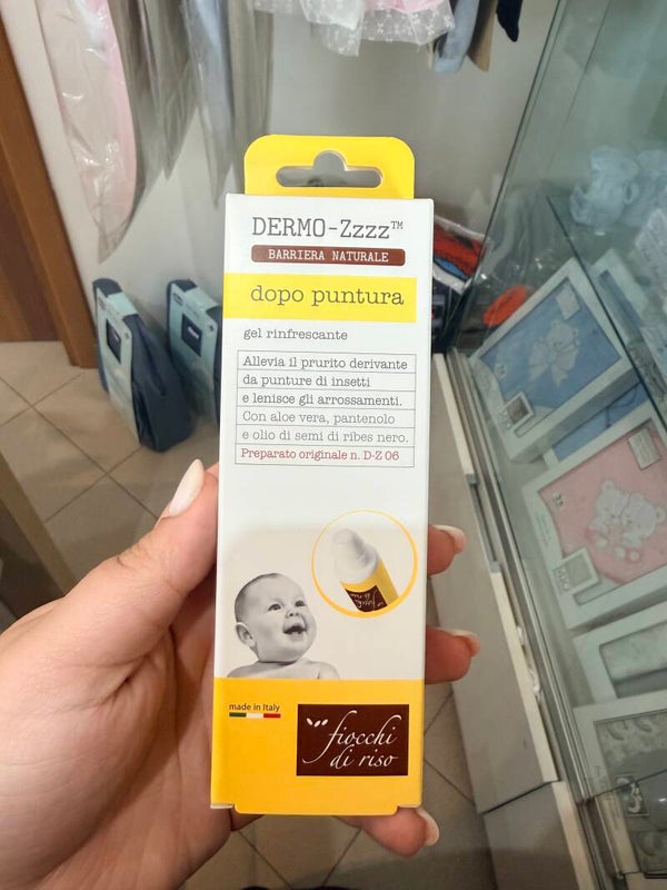 Dopo puntura fiocchi di riso
