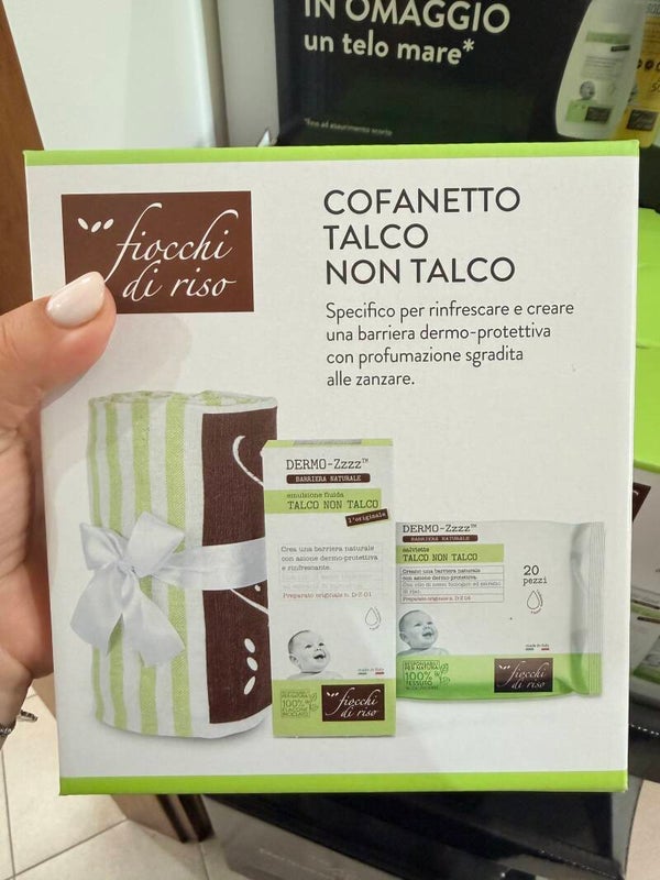 Cofanetto talco non talco