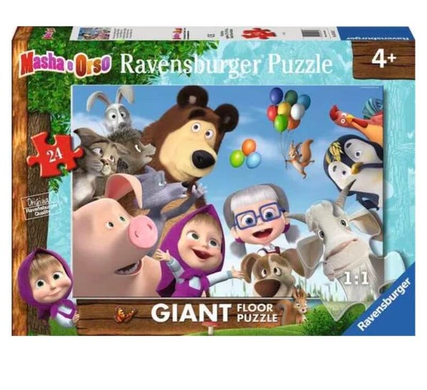 Puzzle  masha e orso/inside out
