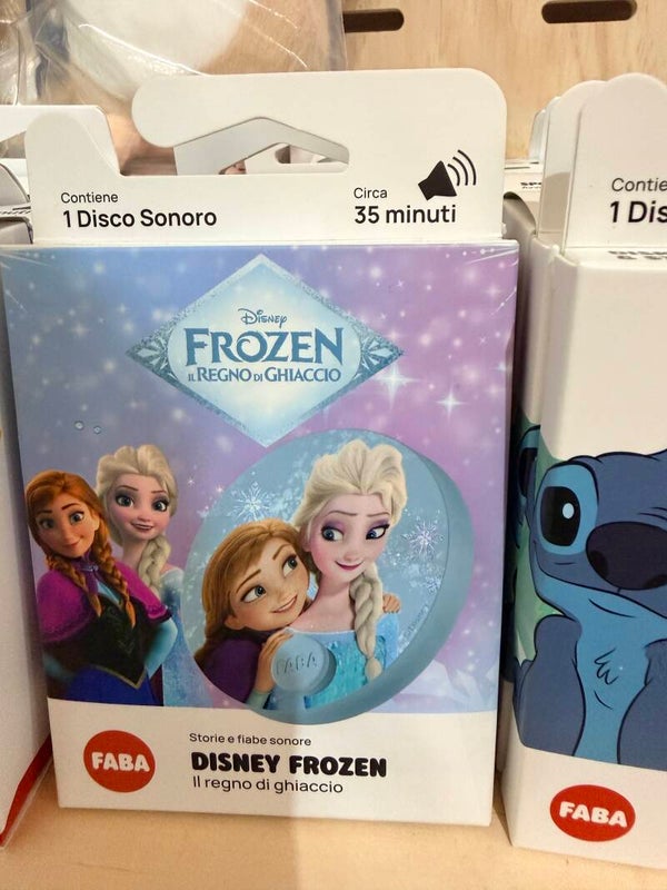 Disco sonoro frozen