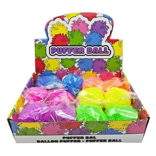 Puffer bal felle kleur.
