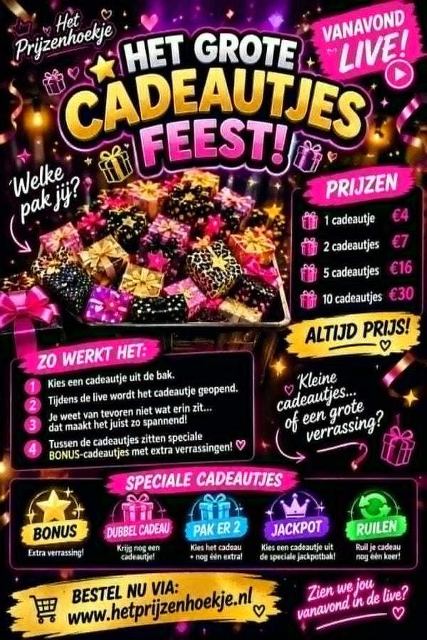 Het GROTE Cadeautjes Feest!!