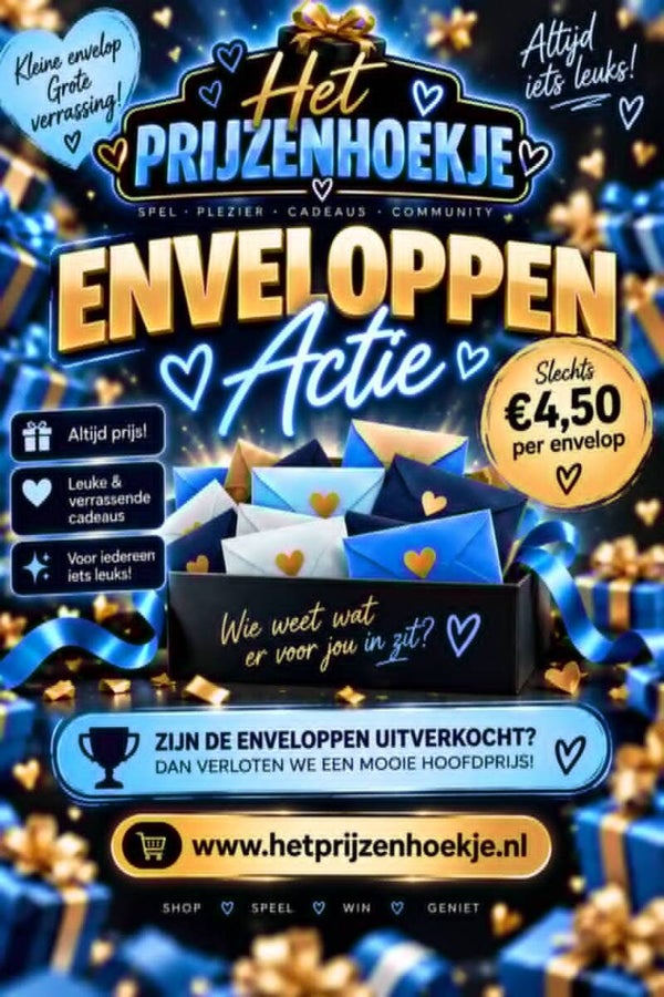 Enveloppen actie. 13 September.