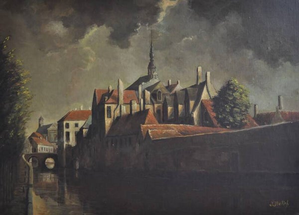 Cityscape early 20th century