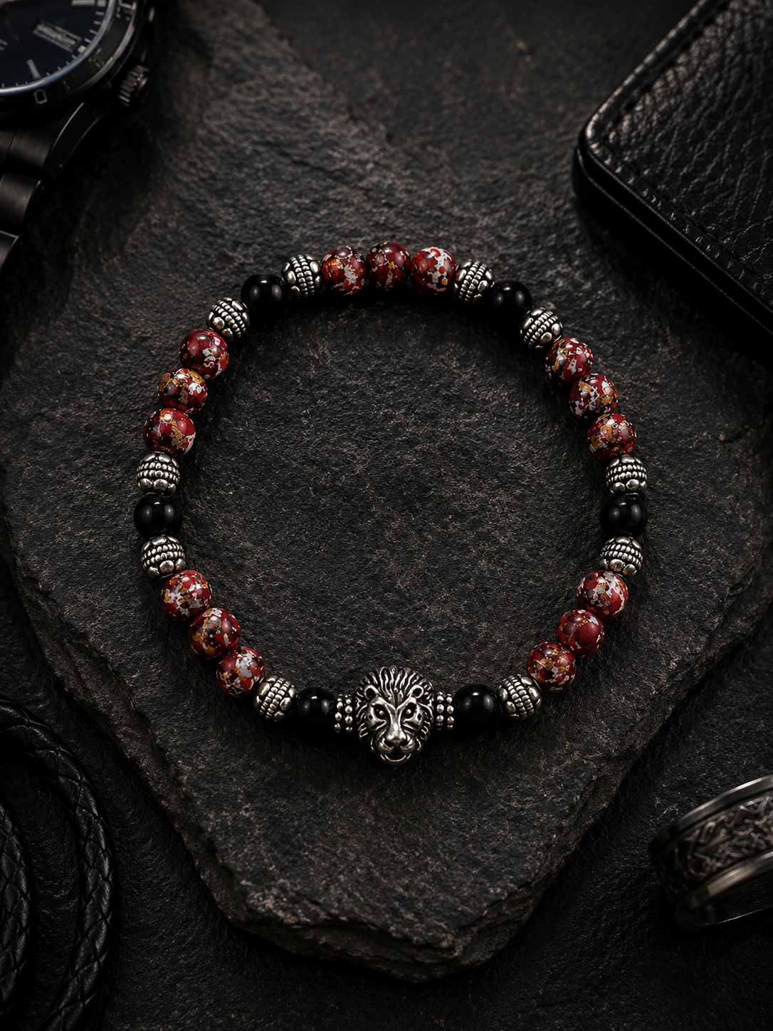 Bracciale Uomo - Leone Rosso