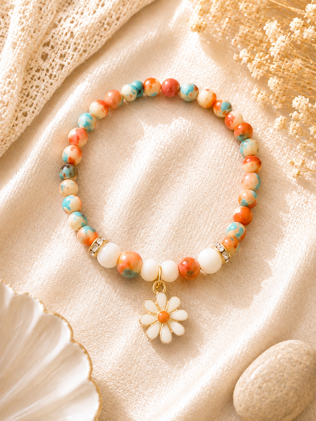 Bracciale Donna - Margherita Turchese & Corallo
