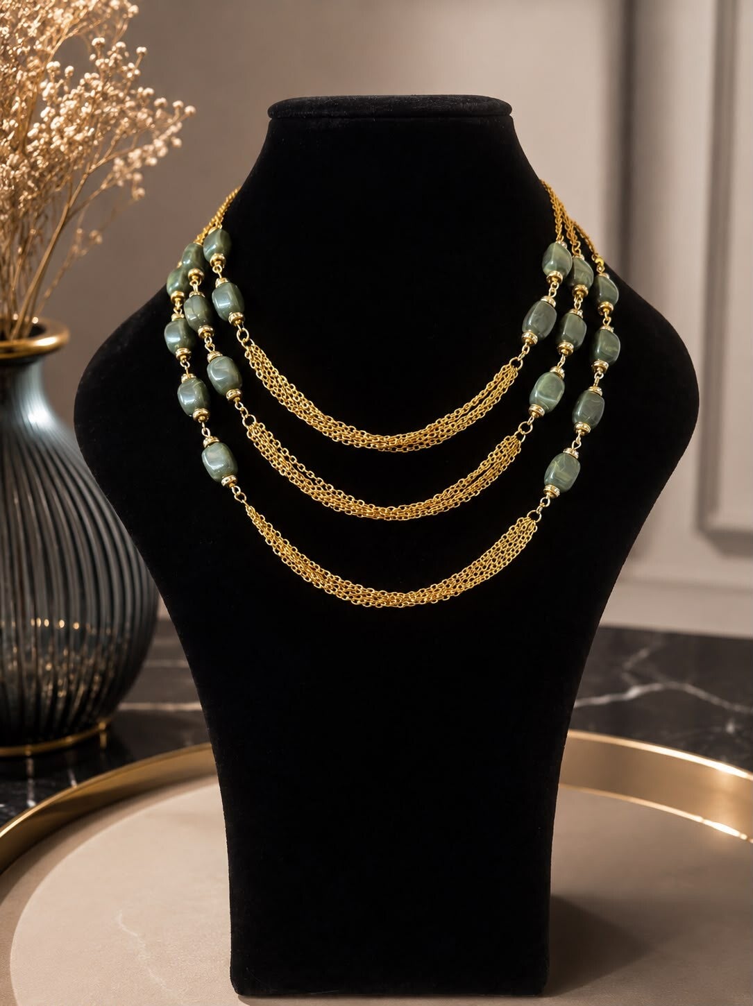 Collana Verde Eleganza
