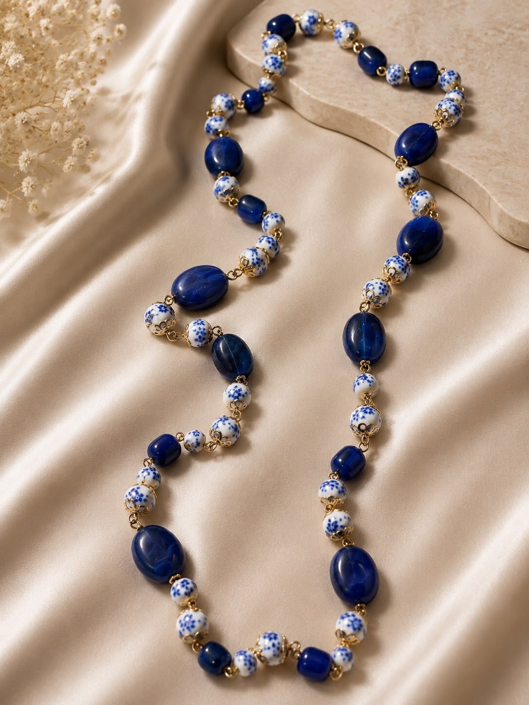 Collana Blu Cobalto