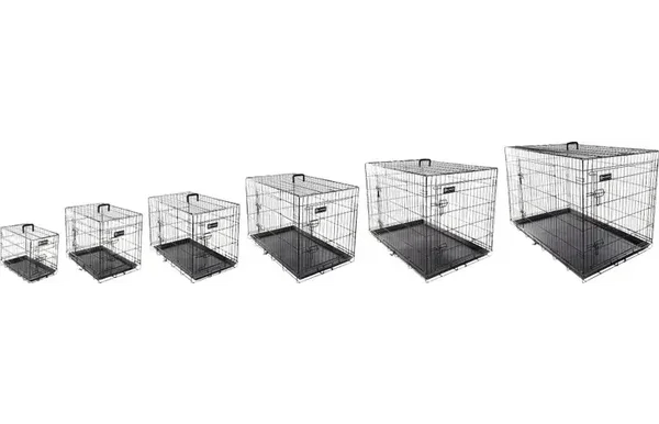 Draadkooi Ebo Zwart/Taupe