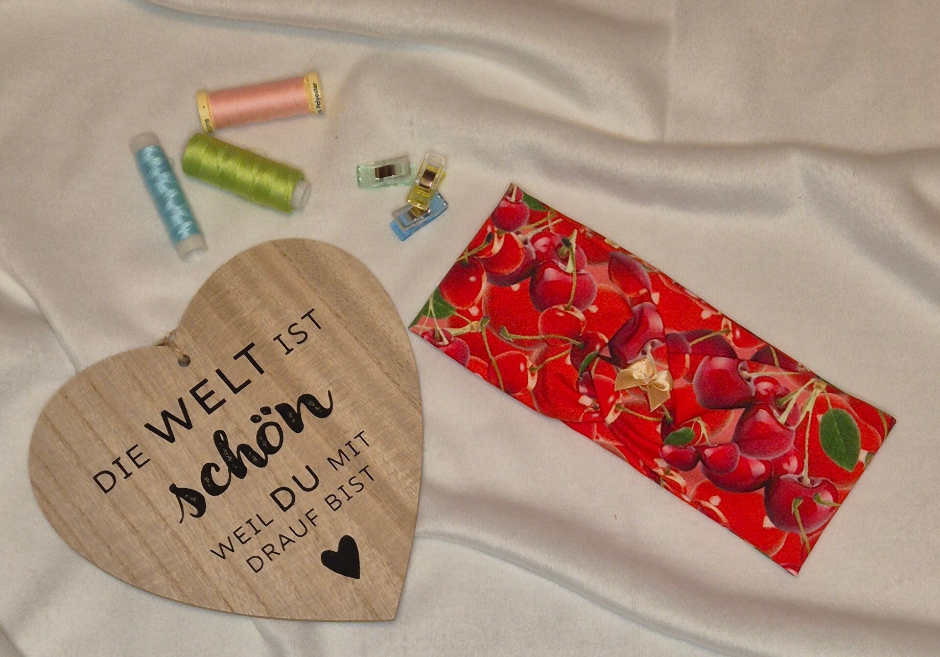 KU 48/50 & 52/54 Freche Kirschen Haarband