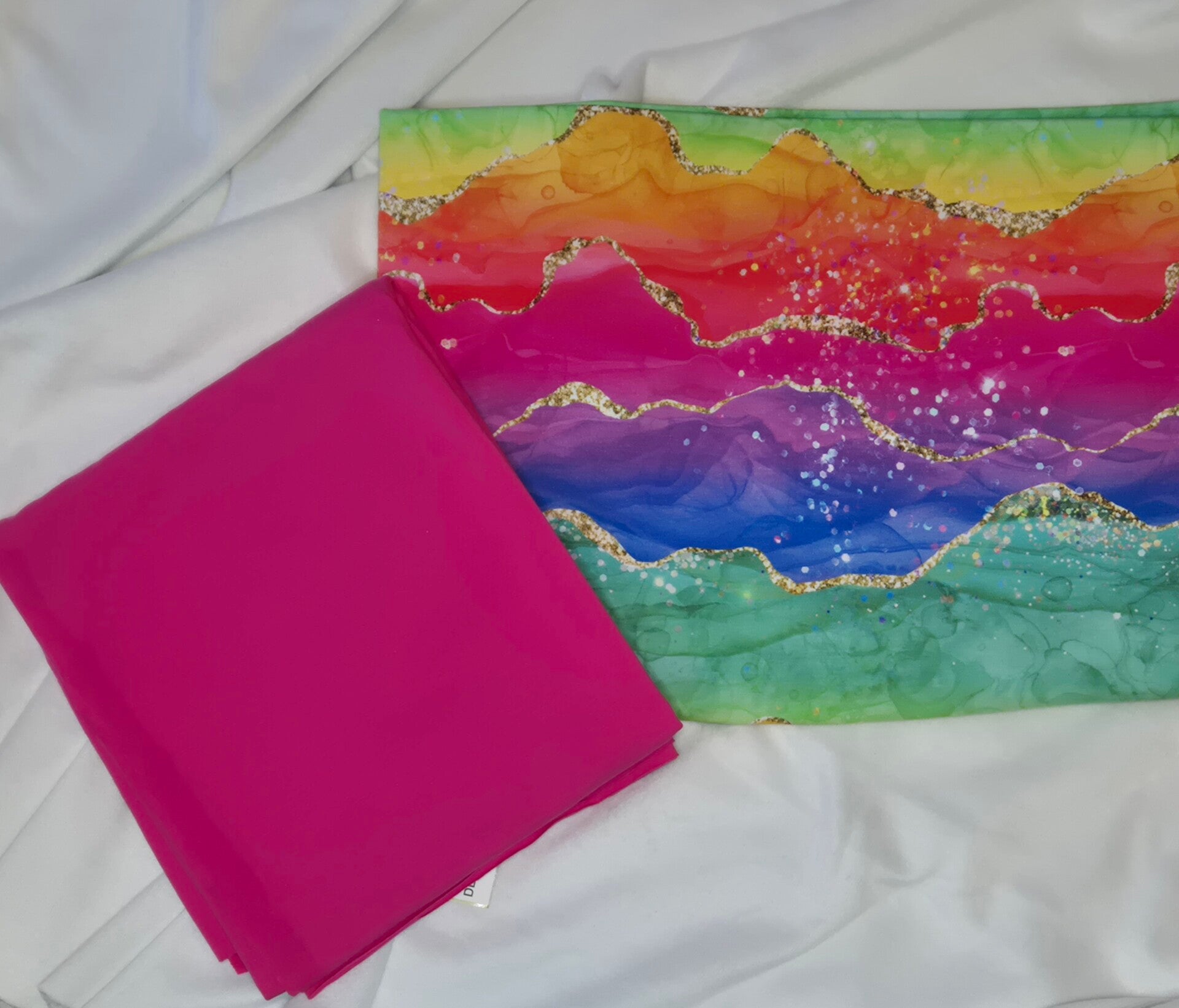 Drehkleid rainbow pink