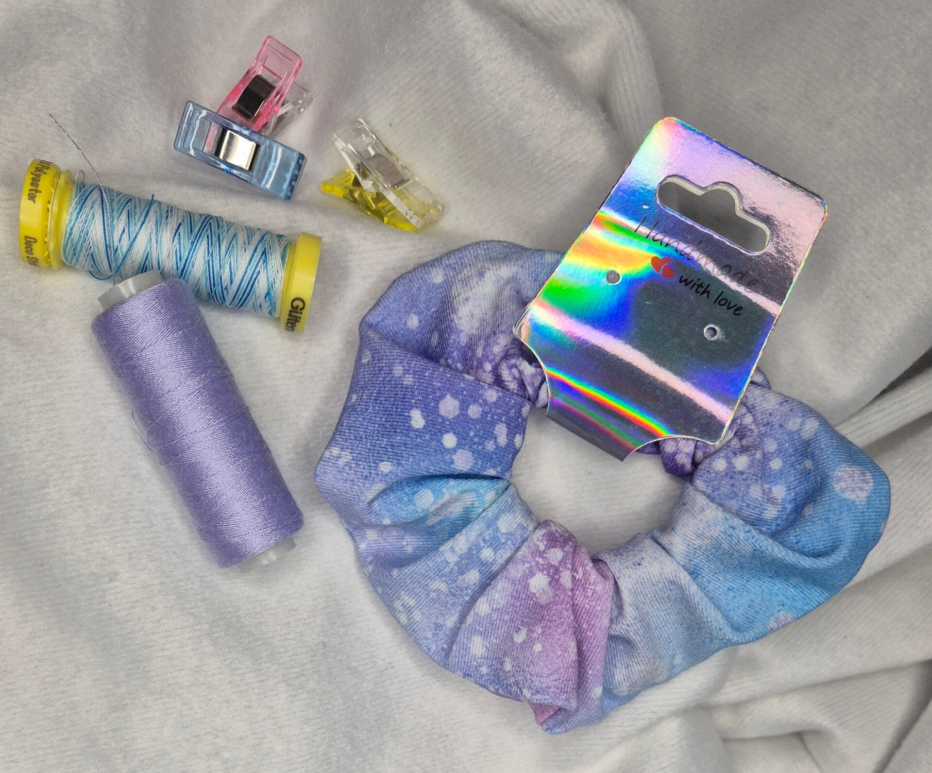 Scrunchie Pastellhimmel