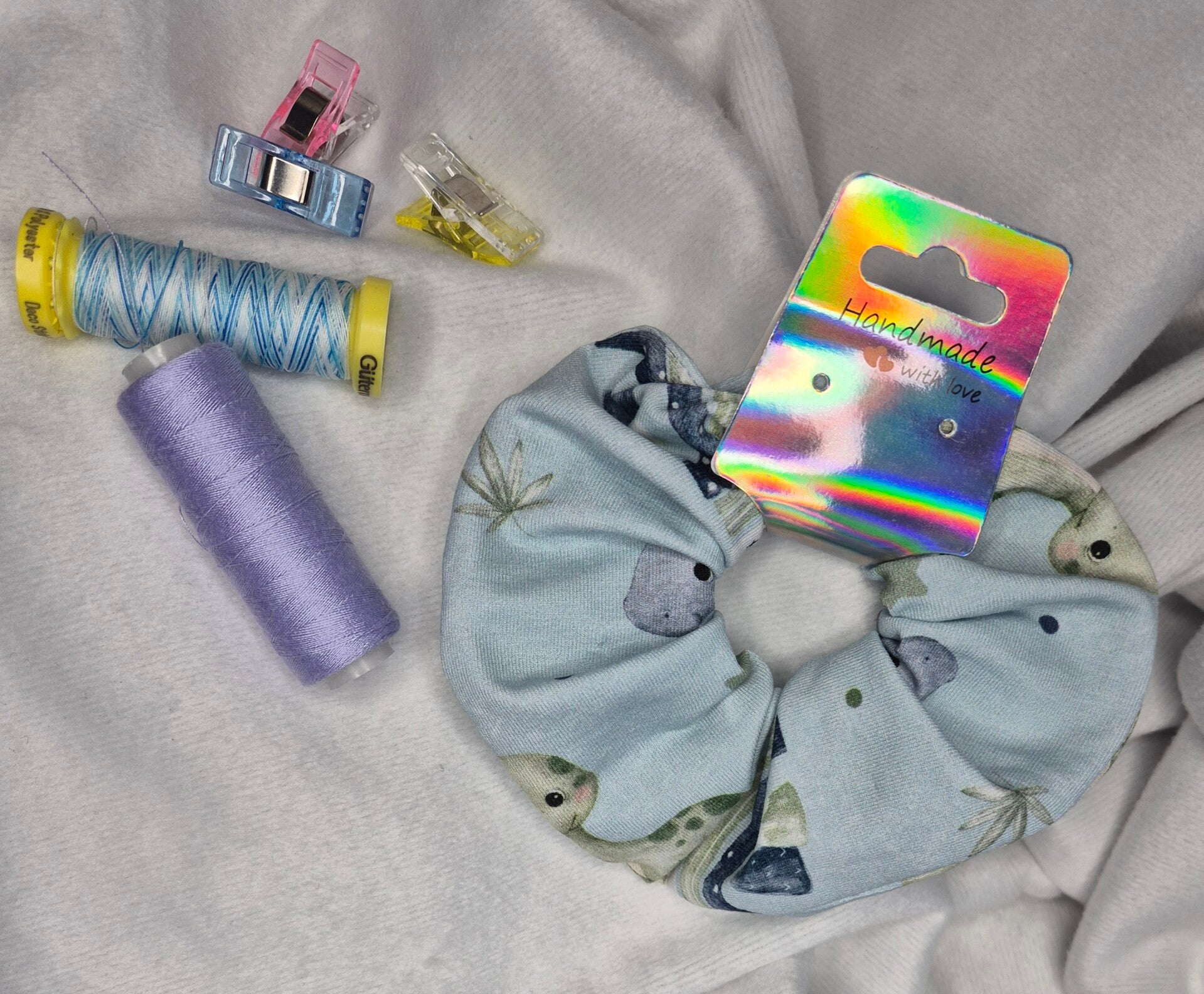 Scrunchie Dinofreunde