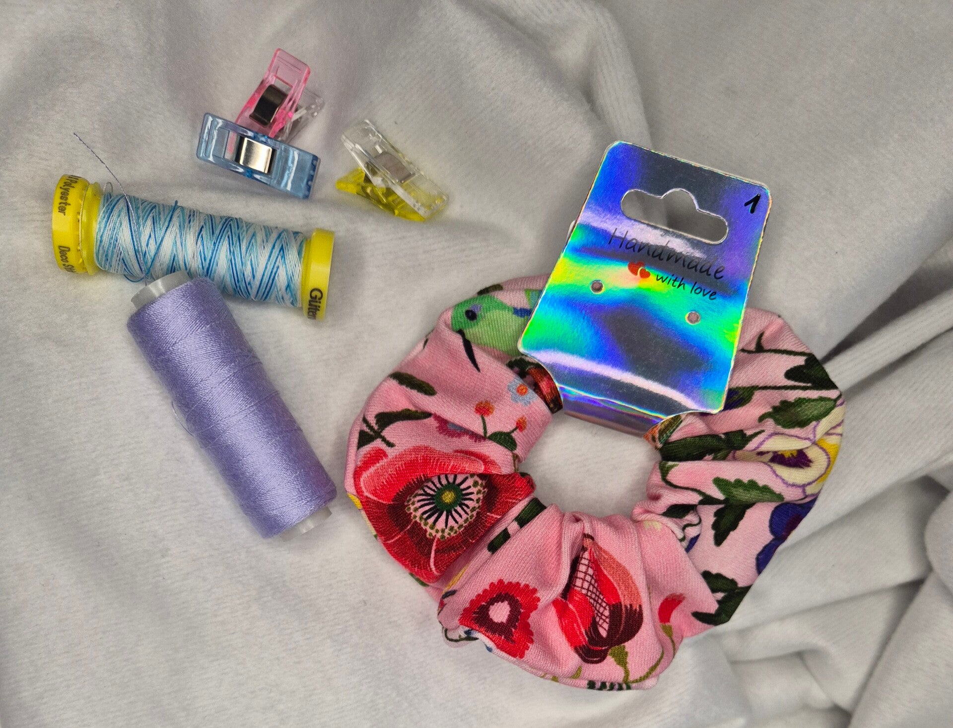 Scrunchie pink nature