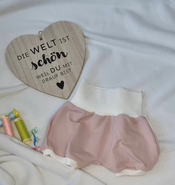 Gr. 56 kurze altroséfarbene Pumpi