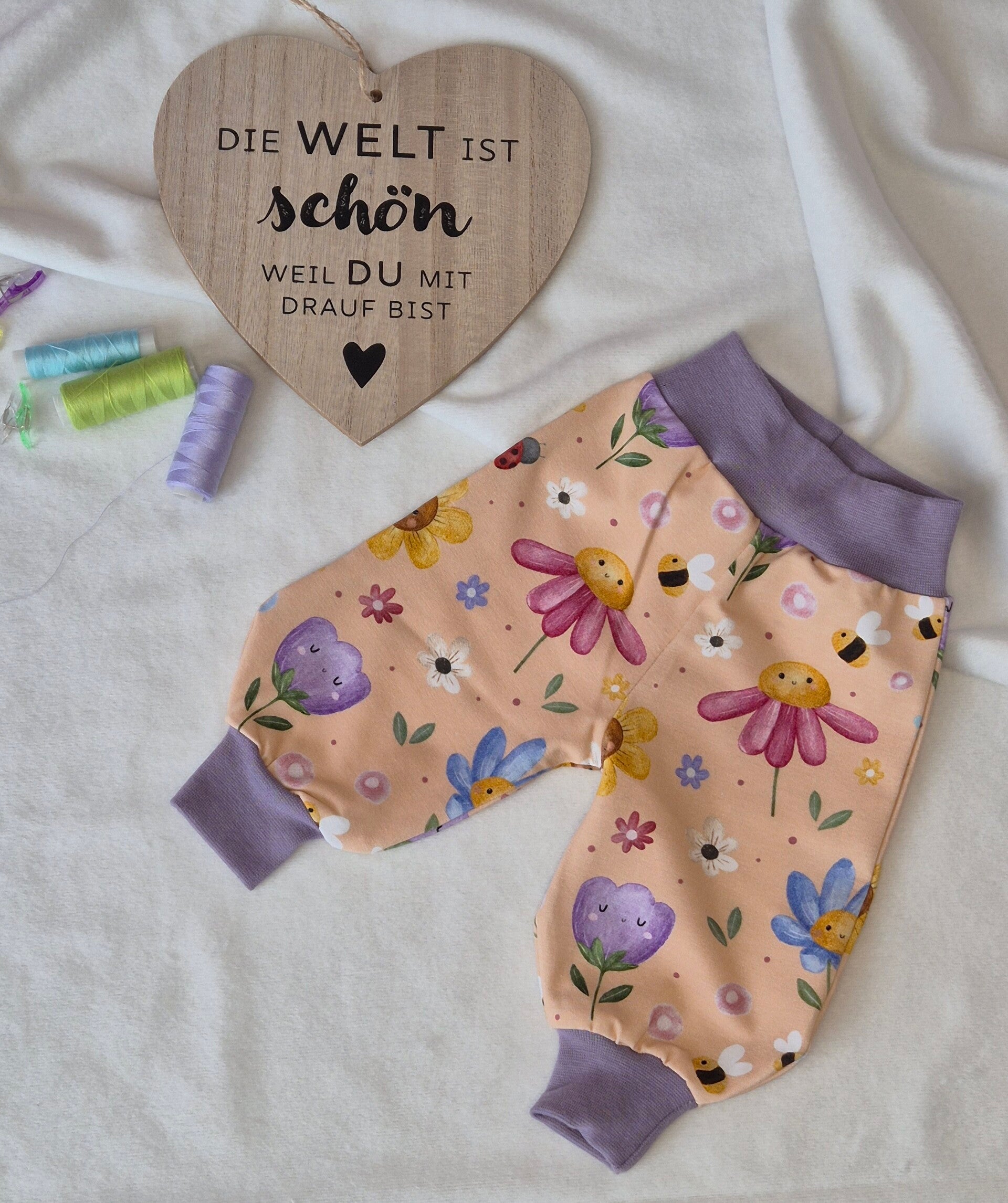 Gr. 50 - Blumenfreude - Pumphose