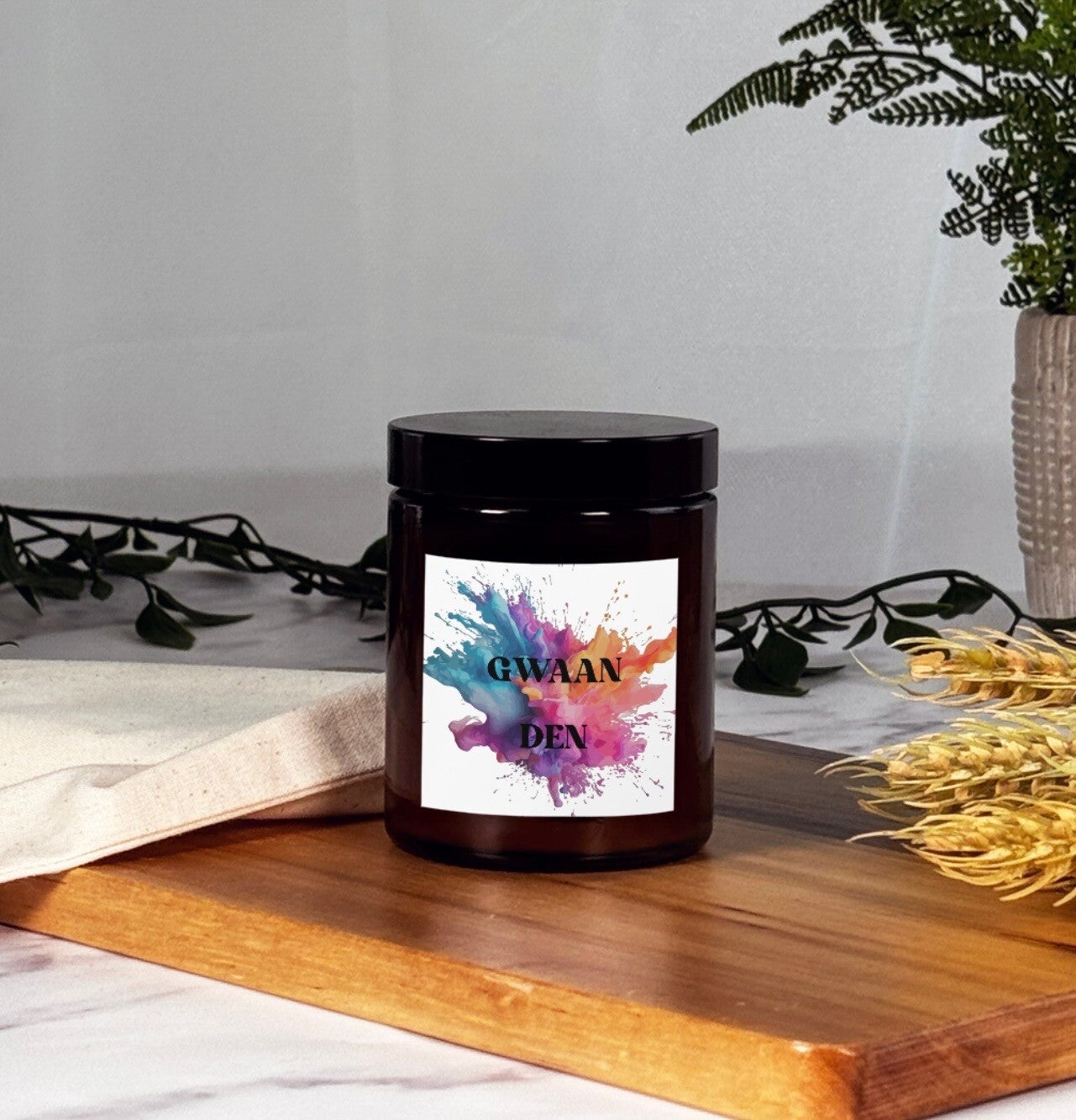 Gwaan Den Candle