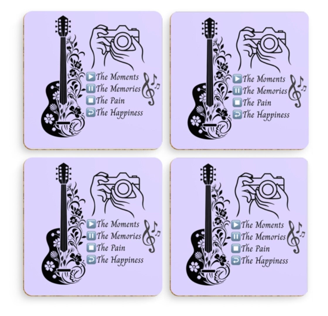 Coaster Set x4 - Capture The Moment