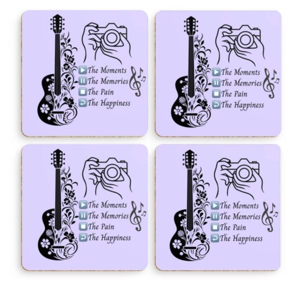 Coaster Set x4 - Capture The Moment