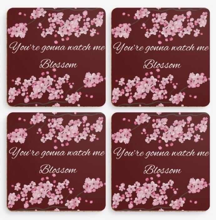 Coaster Set x4 - Blossom