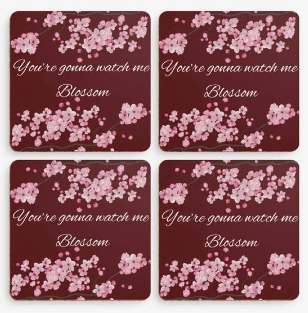 Coaster Set x4 - Blossom