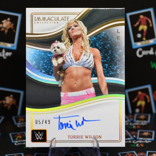 WWE Panini Immaculate 2023 Legends Auto - Torrie Wilson /49