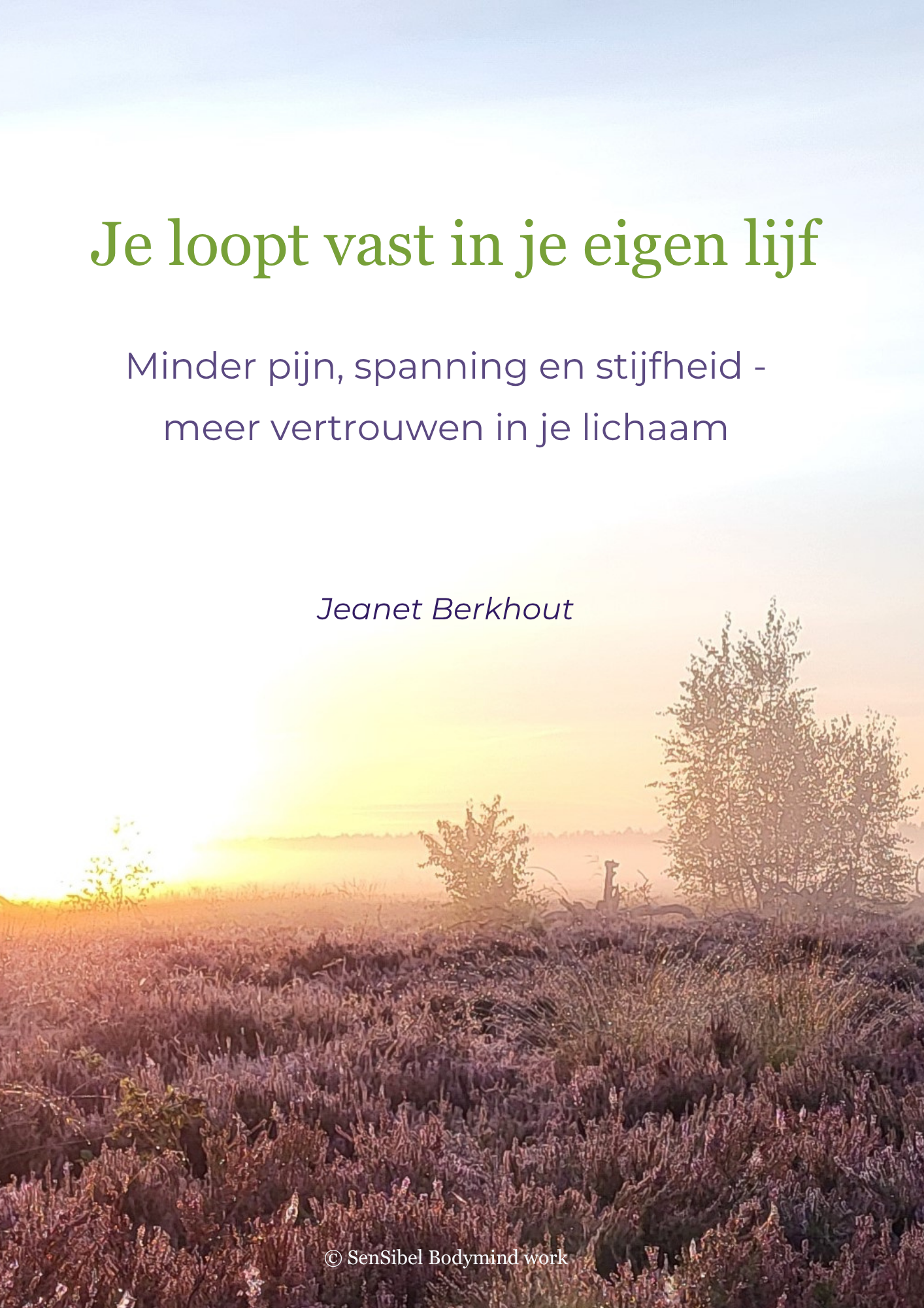E-book Je loopt vast in je eigen lijff