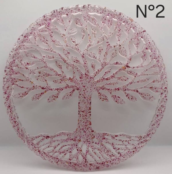 Arbre de Vie, Collection avec des Fleurs Séchées