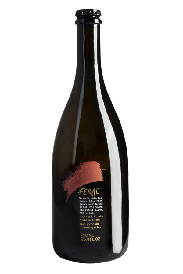 Feral No.5 Rosé Sparkling - PET-NAT Alcohol Free