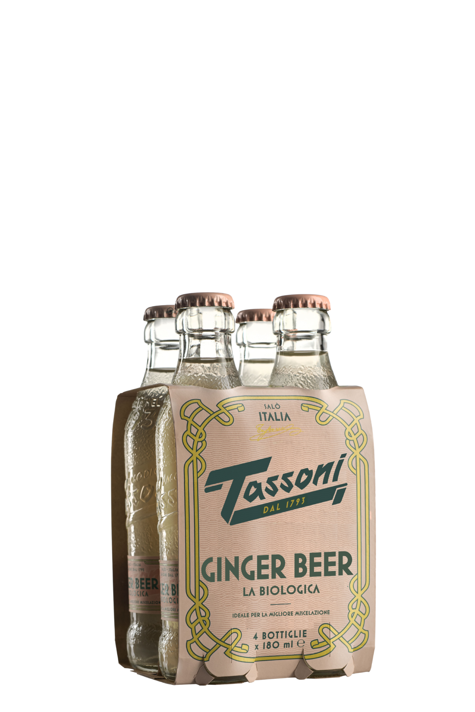Ginger Beer Organic 'Tassoni' 180ml